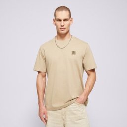 Timberland Тениска Short Sleeve Woven Badge Tee Lemon Pepper