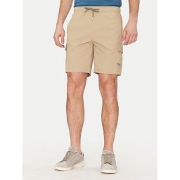 Blend Спортни шорти 20717891 Бежов Regular Fit