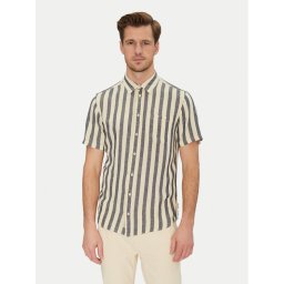 Blend Риза 20718392 Тъмносин Regular Fit