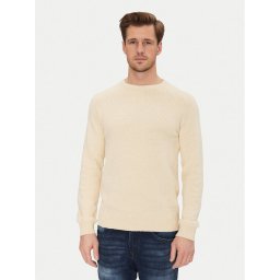 Blend Пуловер 20717701 Бежов Regular Fit