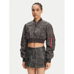 Alpha Industries Яке бомбър MA-1 Vintage 156002 Сив Regular Fit