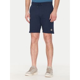 Blend Спортни шорти 20718064 Тъмносин Regular Fit