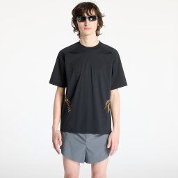 Тениска Reebok Run Tee UNISEX Washed Black/ Grey 3 XXL