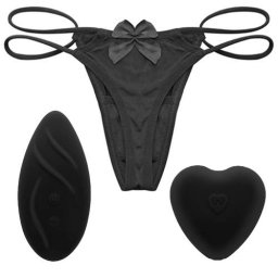 Вибриращи бикини с дистанционно управление "HEART PANTY"
