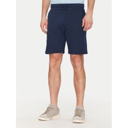 Blend Спортни шорти 20717881 Тъмносин Regular Fit