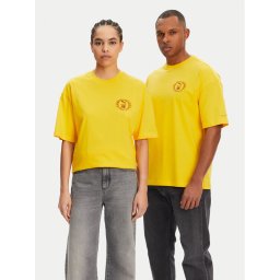 Puma Тишърт Unisex Harry Potter 630092 Жълт Oversize