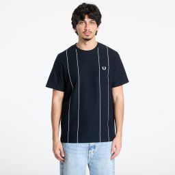 Тениска FRED PERRY Pinstripe T-Shirt Navy L