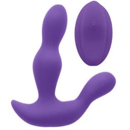 Простатен вибриращ стимулатор и масажор "STIM VELVET" 12 см