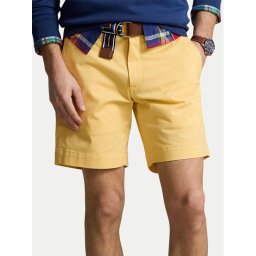 Polo Ralph Lauren Шорти от плат 710799213011 Жълт Slim Fit