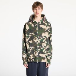 Суитшърт A BATHING APE Map Camo Shark Relaxed Fit Full Zip Hoodie UNISEX Green S