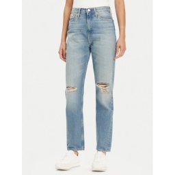 Calvin Klein Jeans Дънки Authentic J20J225124 Син Straight Fit