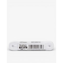 BAMA Flat Laces White 120cm