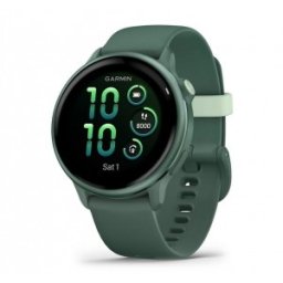 Garmin Vivoactive® 6 - Metallic Jasper Green с Jasper Green каишка
