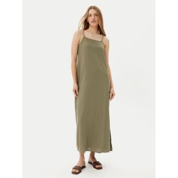 Pieces Лятна рокля Pia 17151884 Зелен Loose Fit