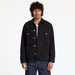Carhartt WIP Drewe Chore Coat UNISEX Black Rinsed S