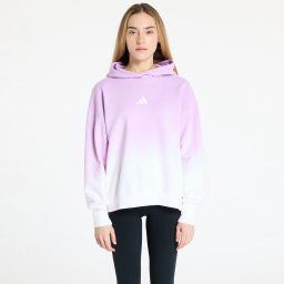 Суитшърт adidas All Szn Loose Dip Dye Hoodie White/ Bliss Lilac M