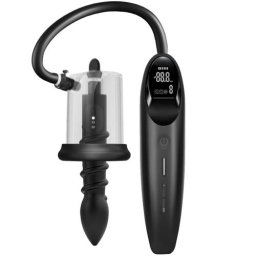 Анална помпа с дилдо и вибрации "SMART ROSEBUD PUMP"