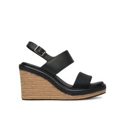 Calvin Klein Еспадрили Wedge Sandal 70 - Jacq HW0HW02386 Черен