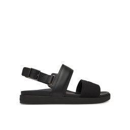 Calvin Klein Сандали Back Strap W/ Buckle Logo HM0HM01742 Черен