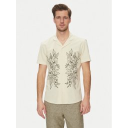 Blend Риза 20717697 Бежов Regular Fit