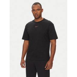 Reebok Тишърт 100214893 Черен Regular Fit