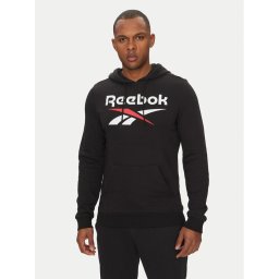 Reebok Суитшърт Identhlty Big Logo 100221781 Черен Regular Fit