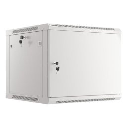 Lanberg rack cabinet 19" wall-mount 9U/600x600 for self-assembly with metal