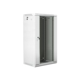 Lanberg rack cabinet 19" wall-mount 22U / 600x450 for self-assembly (flat p