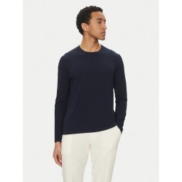 Michael Kors Пуловер CB96080FE5 Тъмносин Regular Fit
