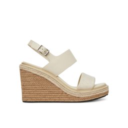 Calvin Klein Еспадрили Wedge Sandal 70 - Jacq HW0HW02386 Бял