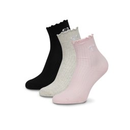 Roxy Дълги чорапи AS_ROXY_01Z_SS25 (3-PACK) Розов