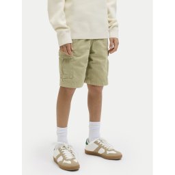 Jack & Jones Junior Шорти от плат Karl 12269498 Бежов Loose Fit
