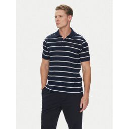 Paul&Shark Тениска с яка и копчета 25411233 Тъмносин Regular Fit