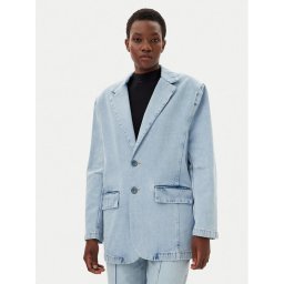 Liu Jo Сако UA5210 D4854 Светлосиньо Relaxed Fit