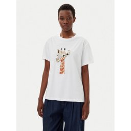 Liu Jo Тишърт WA5230 JS904 Бял Regular Fit