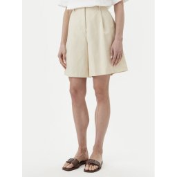 Weekend Max Mara Бермуди Ecuba 2515141032 Екрю Regular Fit
