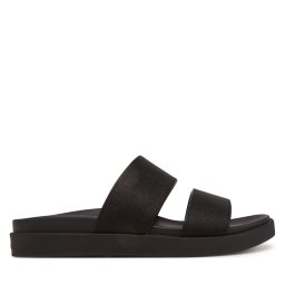 Чехли Calvin Klein Flat Slide Jacq HW0HW02487 Черен