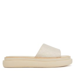 Чехли Calvin Klein Flatform Slide Jacq HW0HW02461 Екрю