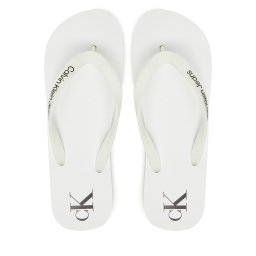 Джапанки Calvin Klein Jeans Beach Sandal Transparent Tpu YM0YM01267 Бял