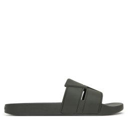 Чехли Calvin Klein Pool Slide Double T HM0HM01752 Каки