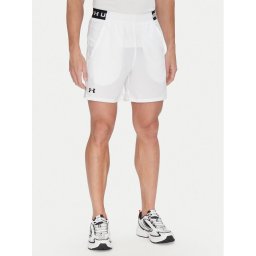 Under Armour Спортни шорти Vanish Woven 6in 1373718 Бял Regular Fit