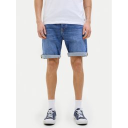 Jack & Jones Дънкови шорти Rick 12269612 Син Regular Fit
