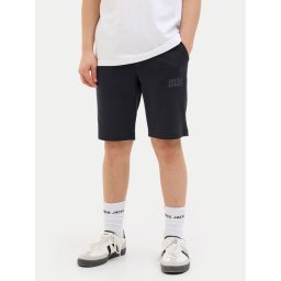 Jack & Jones Junior Спортни шорти New Soft 12204818 Черен Slim Fit
