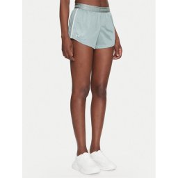 Under Armour Спортни шорти Tech™ Play Up Shine 1389883 Зелен Regular Fit