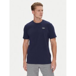 Under Armour Тишърт Ua Hw Lc Patch Ss 1382902 Тъмносин Loose Fit