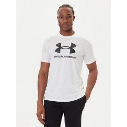 Under Armour Тишърт Ua Sportstyle Logo Update Ss 1382911 Бял Loose Fit