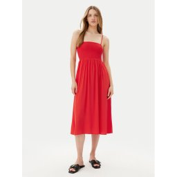 Vero Moda Лятна рокля Easy 10328766 Червен Regular Fit