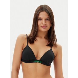 Calvin Klein Swimwear Горнище на бански KW0KW02785 Черен