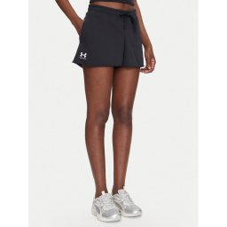 Under Armour Спортни шорти Rival 1389657 Черен Regular Fit