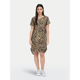 JDY Ежедневна рокля New Ivy 15298074 Кафяв Regular Fit